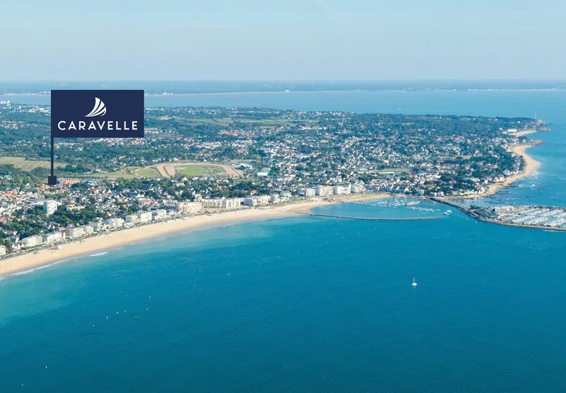 Situation de Caravelle dans la baie de La Baule – Pornichet