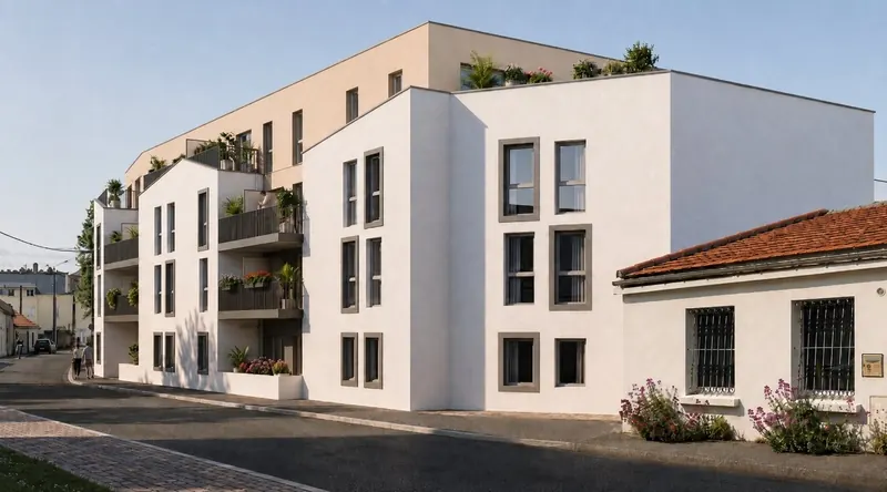 La résidence côté rue