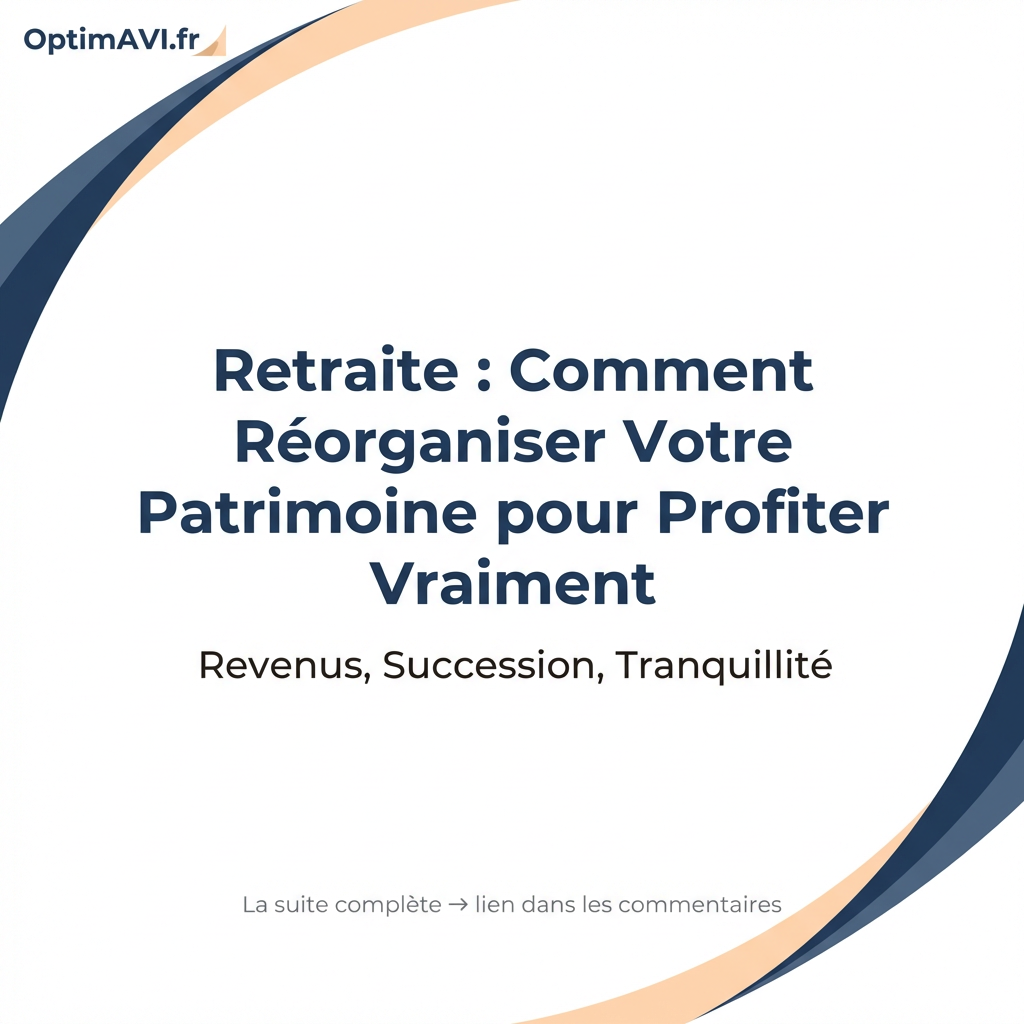 Réorganiser son patrimoine à la retraite – guide complet Optimavi 2026
