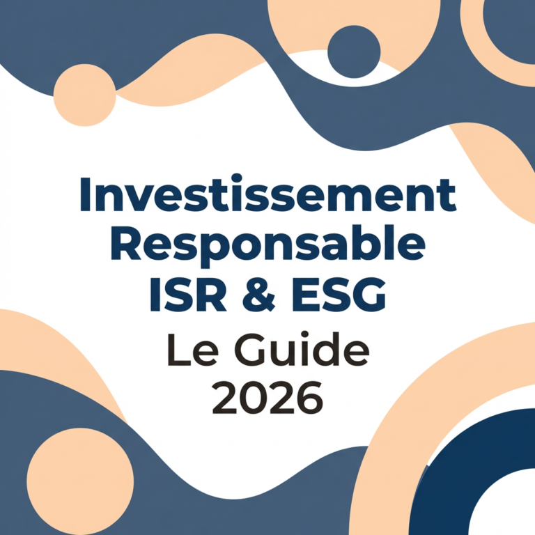 Investissement Responsable ISR & ESG 2026 : Le Guide